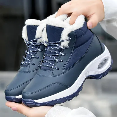 Winter Air Cushion Thick Soled Rocking Shoes