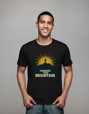 Wolverine Conquer Your Mountain Design | Classic T-Shirt (Unisex)