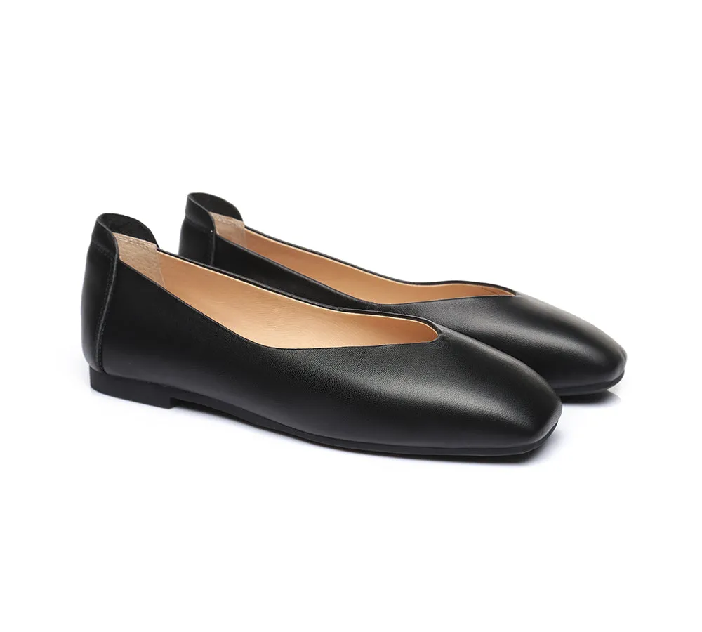 Women Leather Flats Linda
