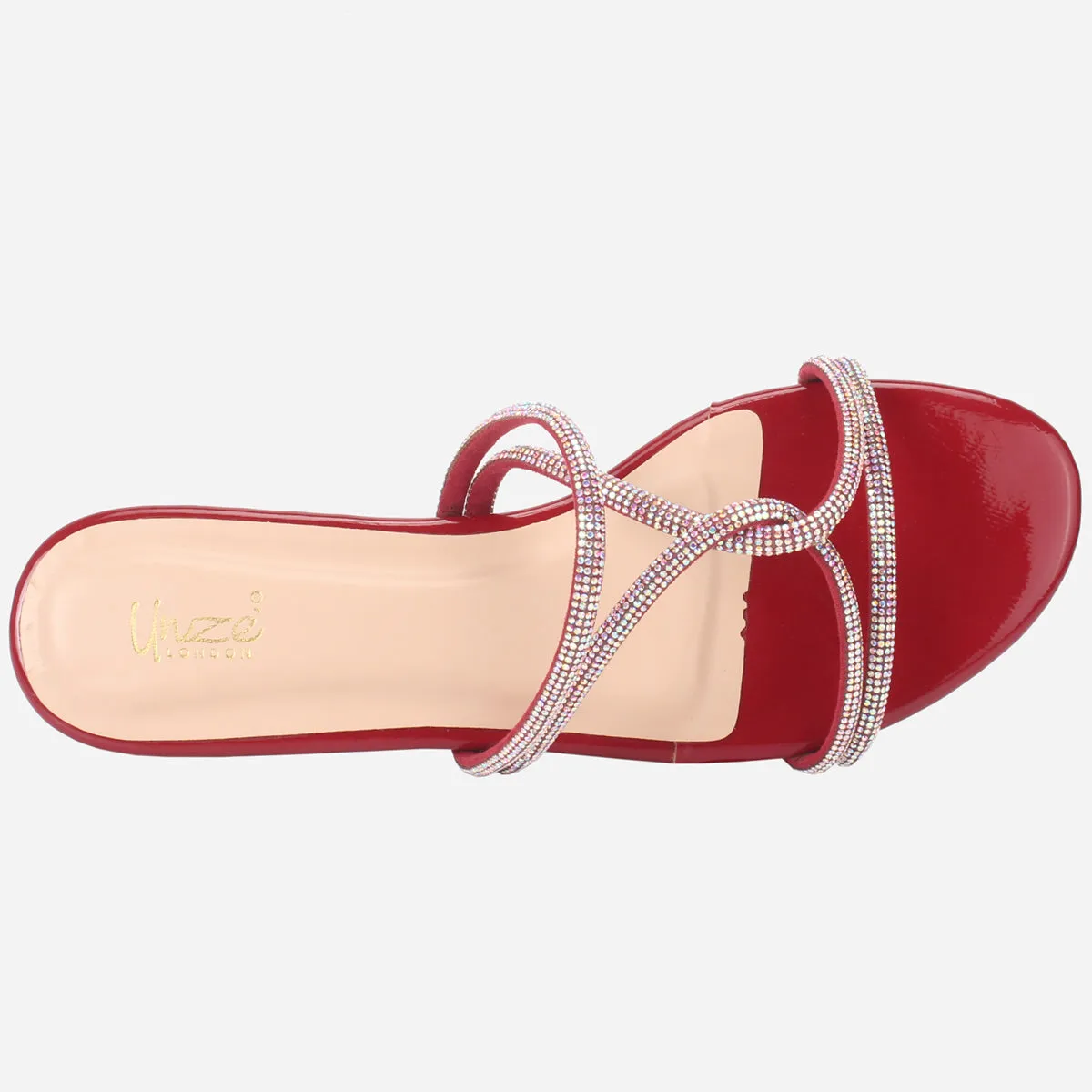 Women "GUARIS" Summer Embellished Flat Slippers