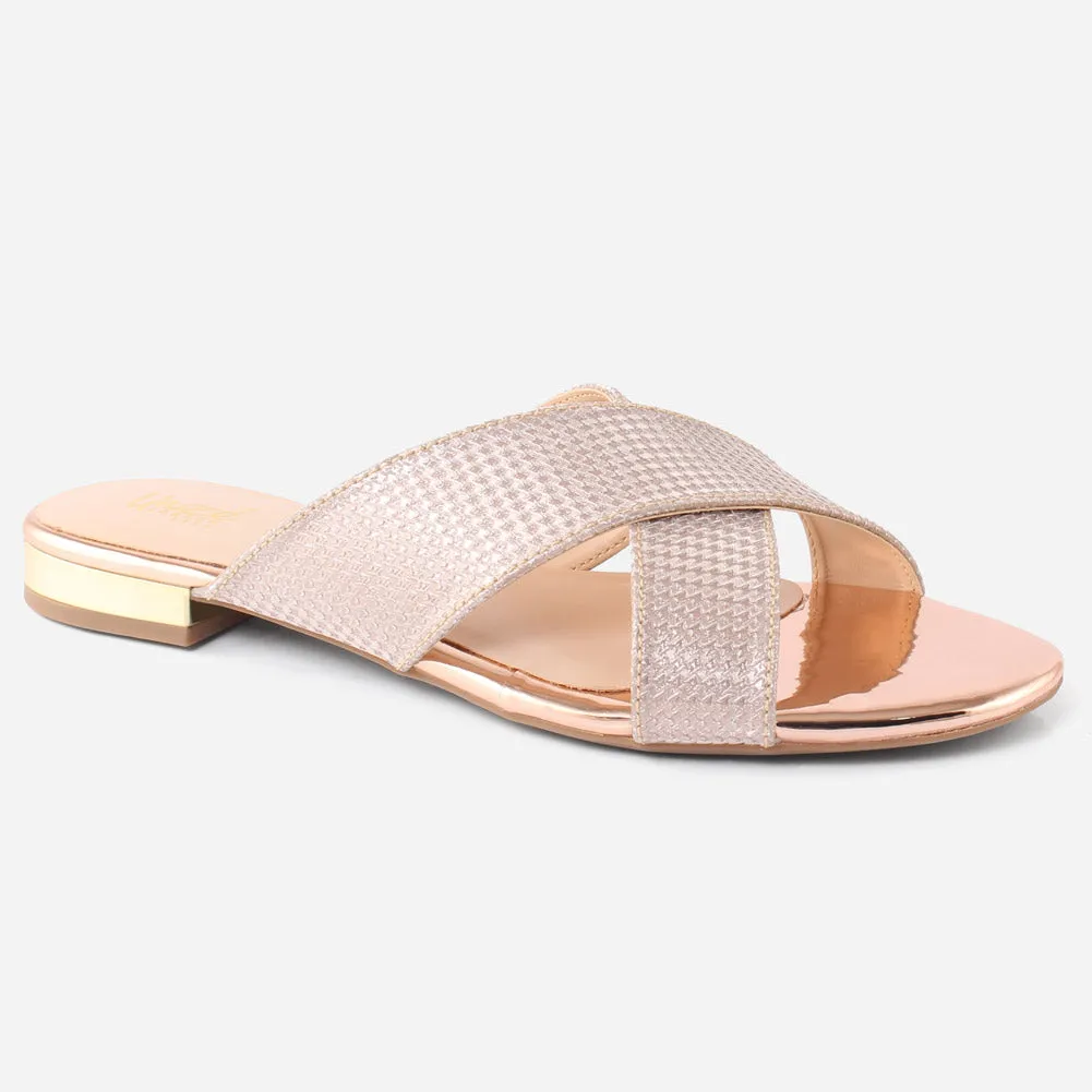 Women "MINNIE" Flat Slippers