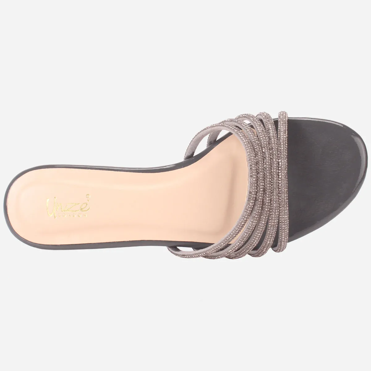 Women "MINNIE" Summer Embellished Flat Slippers