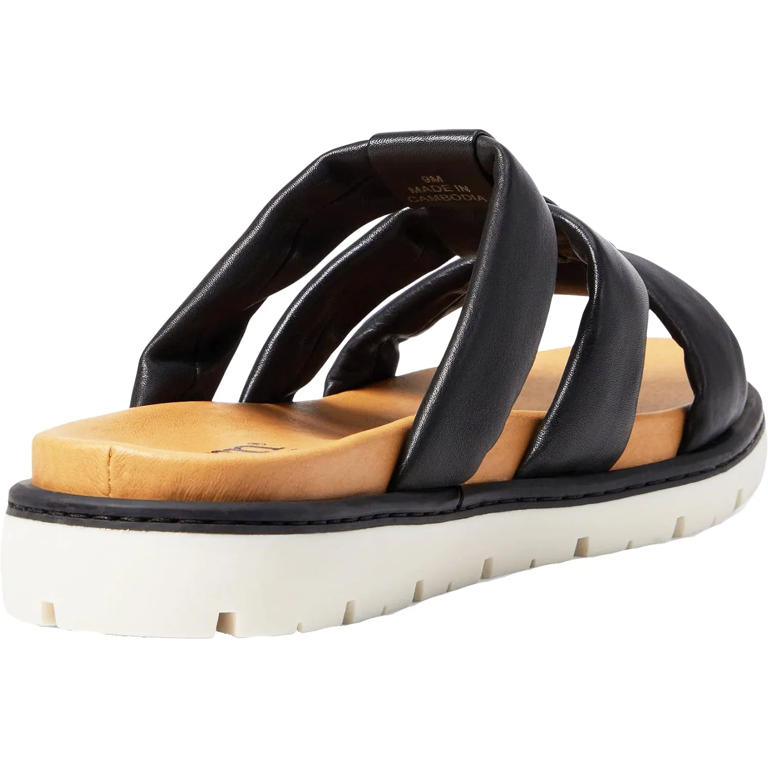 Women's Born Daisy Black Leather
