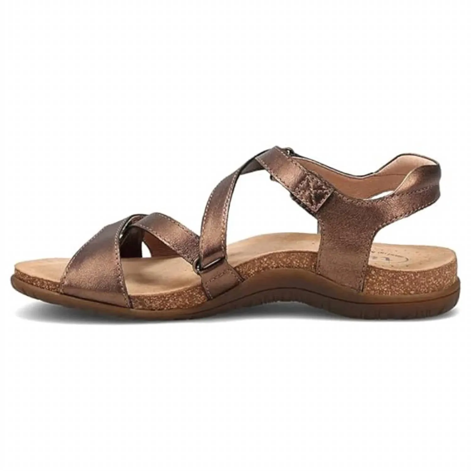 Women's Grand Z Leather Sandal In Bronze