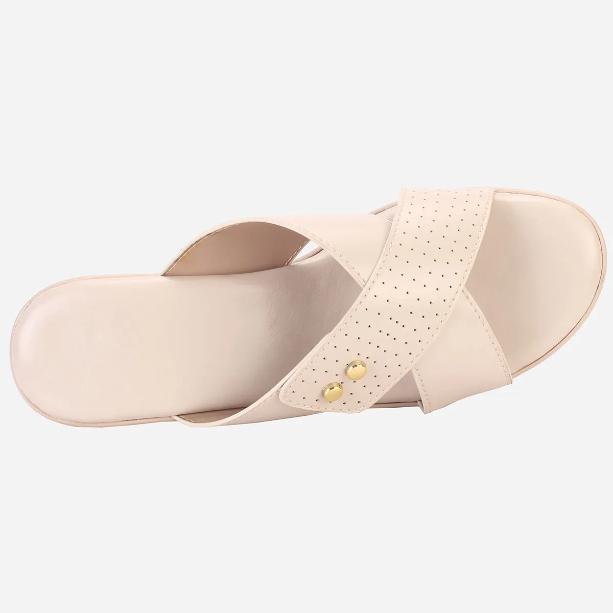 Womens "ALONDRA" Comfy Wedge Slip Ons Sandals