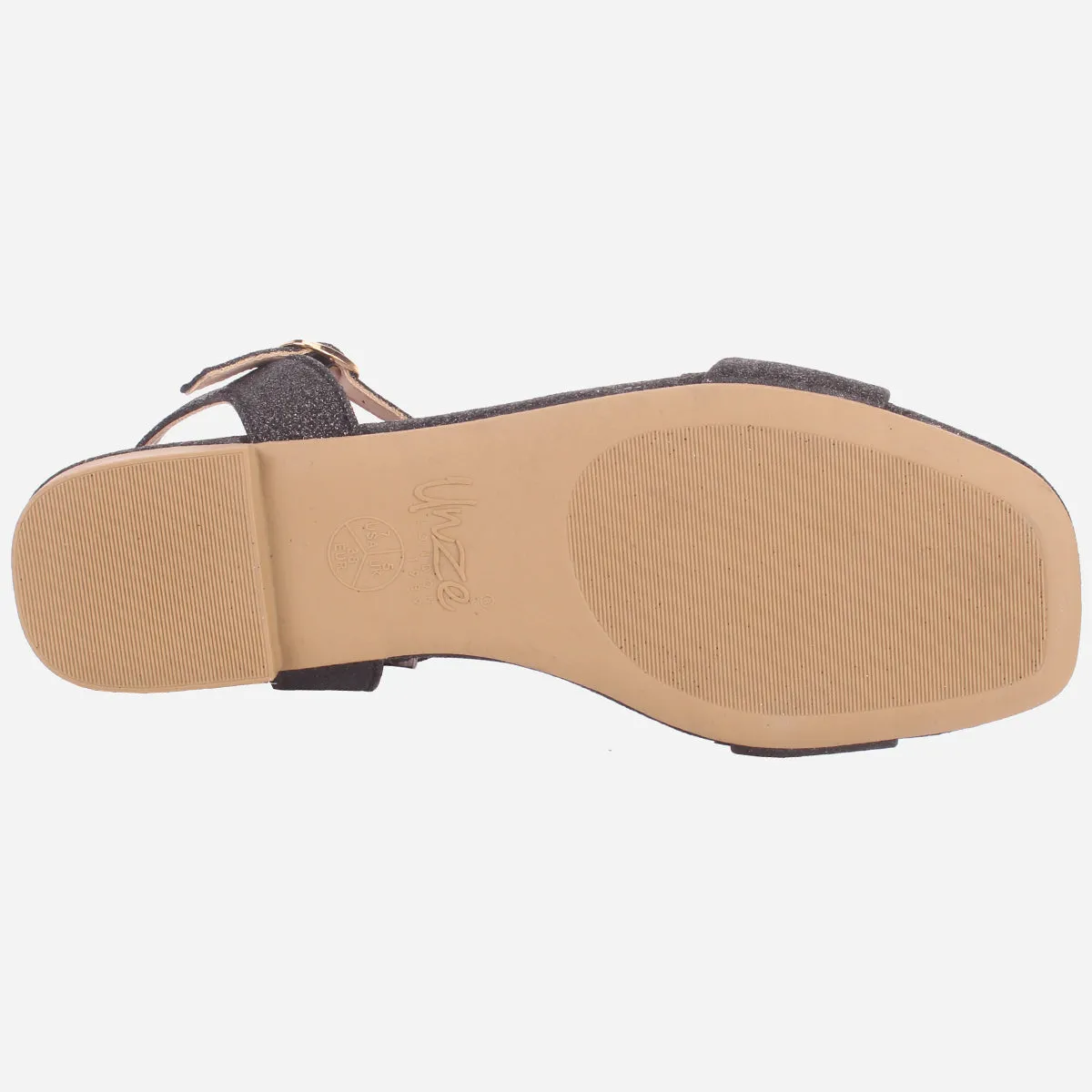 Womens "BENNU" Shimmery Summer Sandals