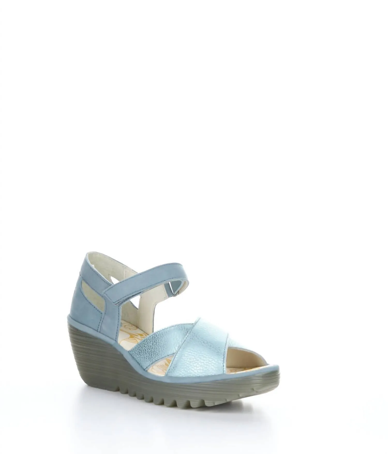 Women's Yent Wedge Sandal In Azure/pale Blue