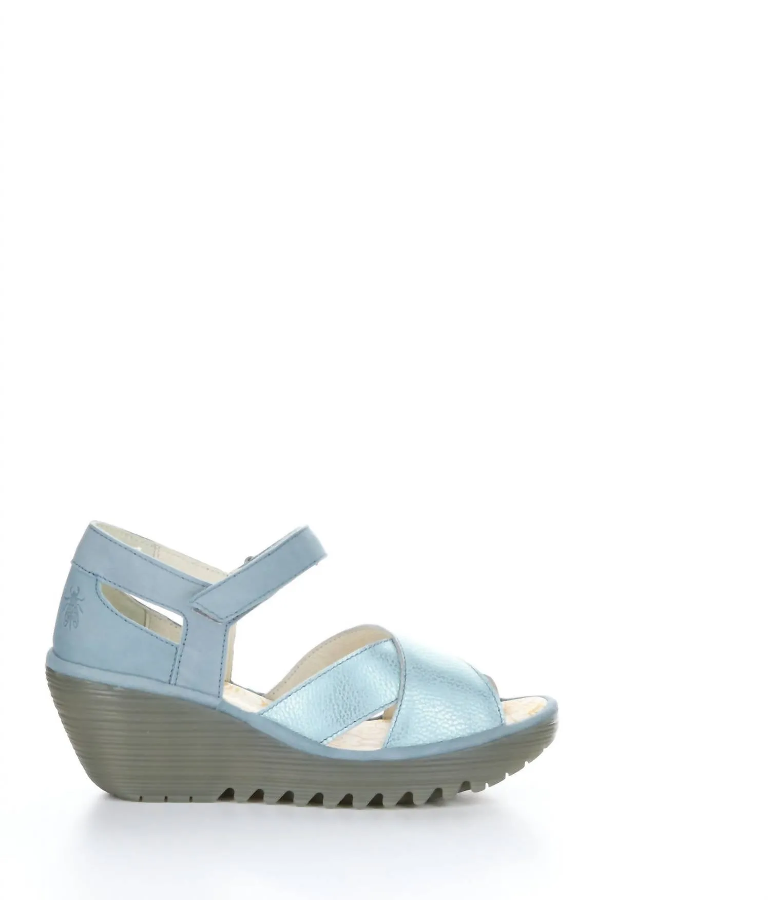 Women's Yent Wedge Sandal In Azure/pale Blue