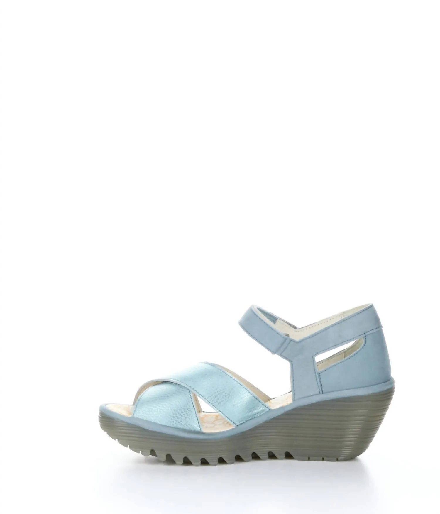 Women's Yent Wedge Sandal In Azure/pale Blue