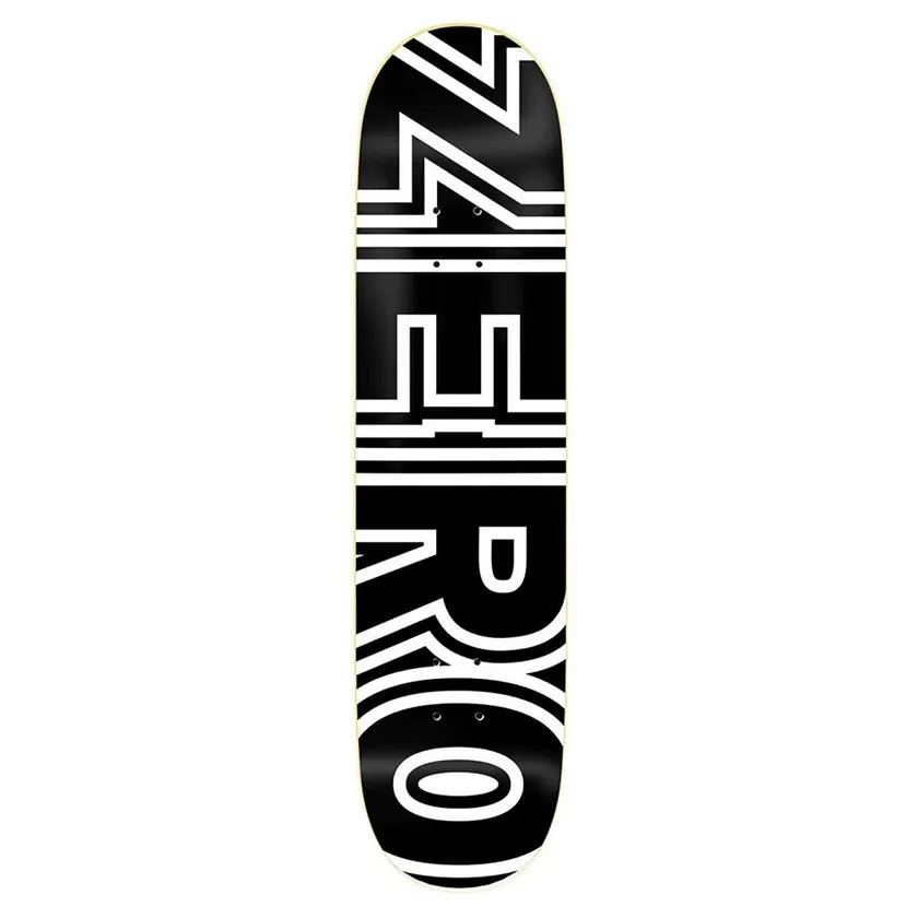 ZERO BOLD BLACK WHITE DECK 7.75
