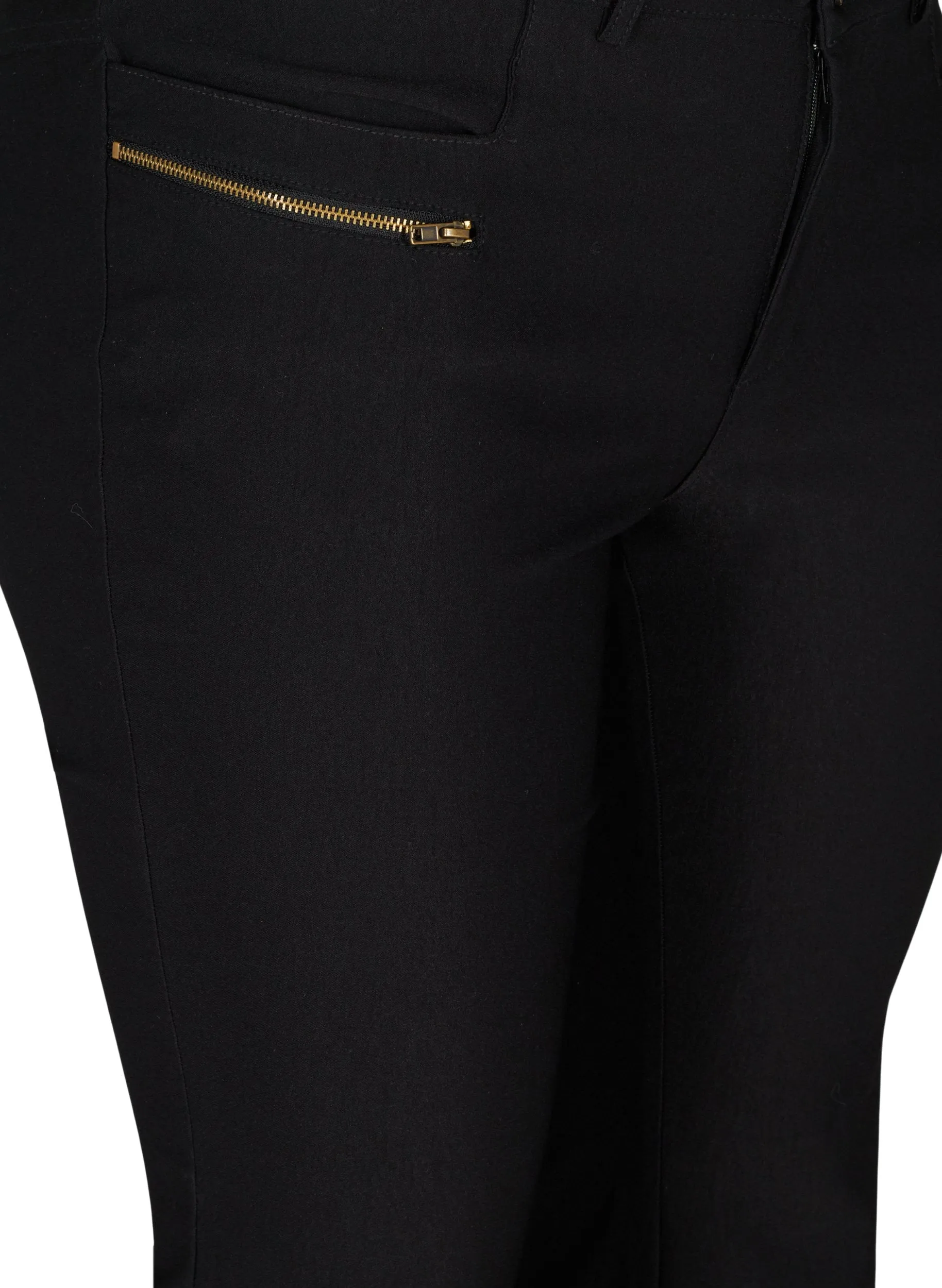 Zizzi Eva Bootcut Jeans in Black
